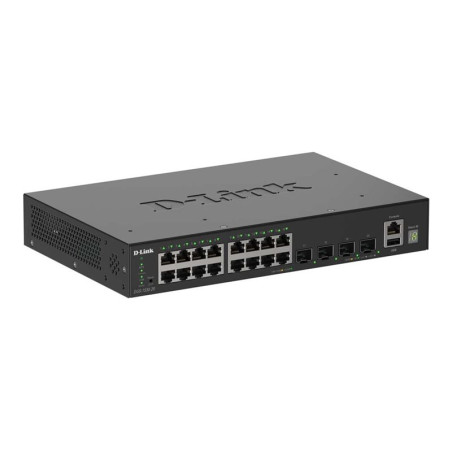 D-Link SmartPro DGS-1530-20 - Conmutador - inteligente - 16 x 10/100/1