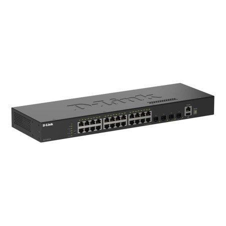 D-Link SmartPro DGS-1530-28 - Conmutador - inteligente - 24 x 10/100/1