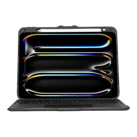 Targus Versavu - Caja de teclado y folio - retroiluminación - inalámbr