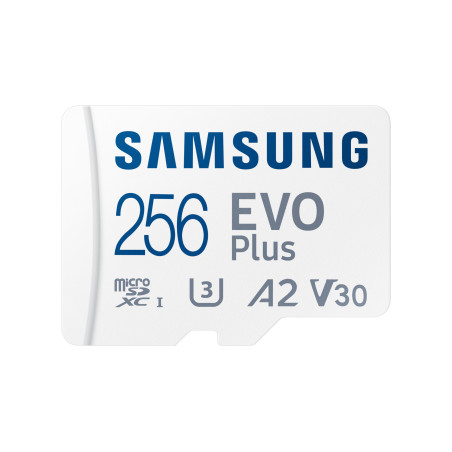 Micro SD EVO PLUS 2023 256GB+SD Adapter