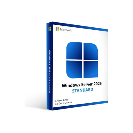 Microsoft Windows Server 2025 Essentials - Licencia - 10 núcleos - ROK