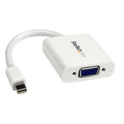 Mini DisplayPort to VGA Adapter - White