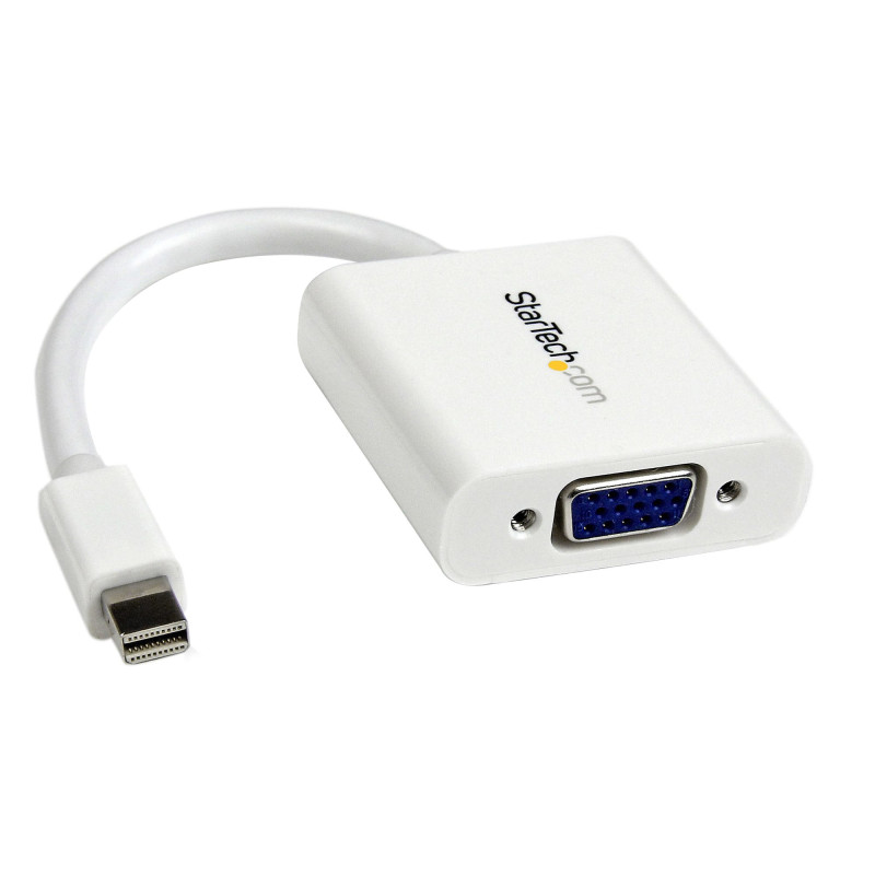 Mini DisplayPort to VGA Adapter - White