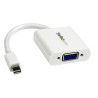 Mini DisplayPort to VGA Adapter - White