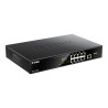 D-Link DGS 1010MP - Conmutador - sin gestionar - 8 x 10/100/1000 (PoE+