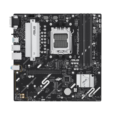 Placa Base Asus A620AM-A-CSM Socket AM5/ DDR5/ PCIe 4.0/ Micro ATX