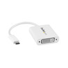 USB-C to DVI Adapter - White