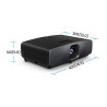 BenQ W2720I - Proyector DLP - 4 LED - 3D - 2500 ANSI lumens - 3840 x 2