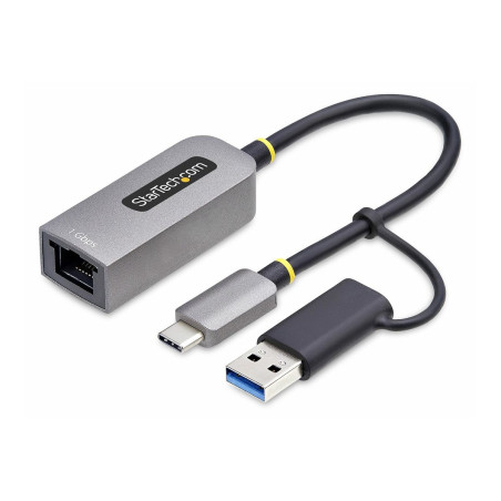 Startech USB-C to Ethernet Adapter w/USB-A Adapter, Realtek RTL8153B -