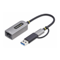 Startech USB-C to Ethernet Adapter w/USB-A Adapter, Realtek RTL8153B -