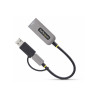 Startech USB-C to Ethernet Adapter w/USB-A Adapter, Realtek RTL8153B -