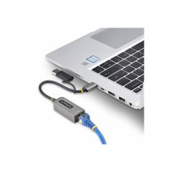 Startech USB-C to Ethernet Adapter w/USB-A Adapter, Realtek RTL8153B -