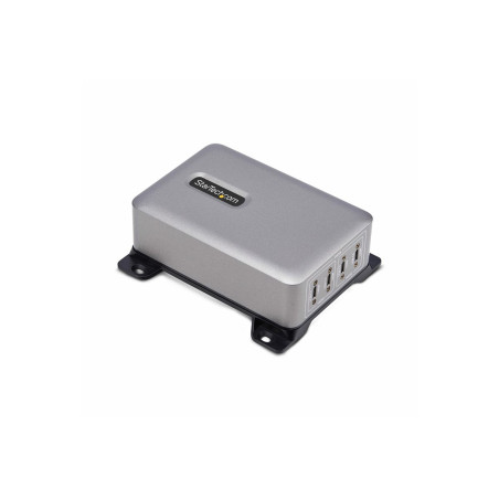 StarTech.com 4-Port USB-C Charger, 240W Total, Single Port 140W EPR -