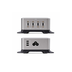 StarTech.com 4-Port USB-C Charger, 240W Total, Single Port 140W EPR -