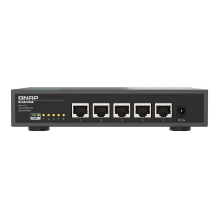 QNAP QSW-3205-5T - Conmutador - sin gestionar - 5 x 100/1000/2.5G/5G/1