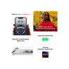Apple iPhone 16e - 5G teléfono inteligente - SIM doble / Memoria inter