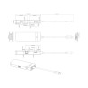 Dock USB C - 1 x puerto HDMI 4k a 60 hz - 1 x RJ45 ethernet gigabit 10