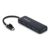 StarTech.com 4-Port USB-C Hub, 5Gbps, USB-C to 4x USB-A, Bus Powered -