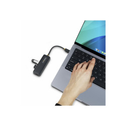 StarTech.com 4-Port USB-C Hub, 5Gbps, USB-C to 4x USB-A, Bus Powered -