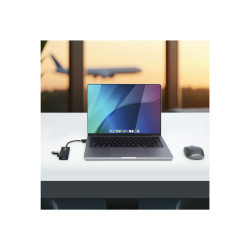 StarTech.com 4-Port USB-C Hub, 5Gbps, USB-C to 4x USB-A, Bus Powered -