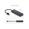 StarTech.com 4-Port USB-C Hub, 5Gbps, USB-C to 4x USB-A, Bus Powered -