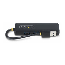 StarTech.com 4-Port USB-A Hub, 5Gbps, Bus Powered, Small Travel Mini H