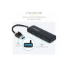 StarTech.com 4-Port USB-A Hub, 5Gbps, Bus Powered, Small Travel Mini H