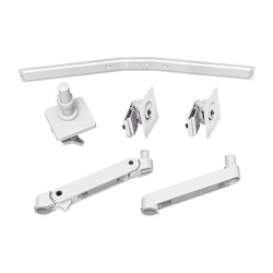 Lx Pro Arm Dual Direct Desk Mount Esw | APLIUM