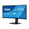 Monitor Iiyama 34 PULGADAS,UWQHD,1500R,120HZ,ALTAVOCES,VESA, | APLIUM