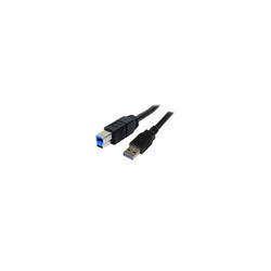 3m Black SuperSpeed USB 3.0 Cable A to B