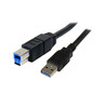 3m Black SuperSpeed USB 3.0 Cable A to B
