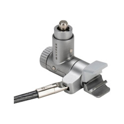 HyperShield - Bloqueo de cable de seguridad - plata - 2 m