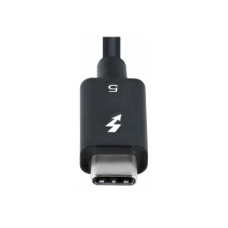 StarTech.com 3ft (1m) Thunderbolt 5 Cable, 80Gbps/120Gbps, Certified -