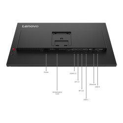 Lenovo ThinkVision T27qd-40 - Monitor LED - 27" - 2560 x 1440 QHD @ 12