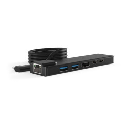 Compulocks 1-Meter Cable USB-C Hub - EstaciÃ³n de conexiÃ³n - USB-C -