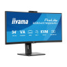 iiyama ProLite XCB3497WQSNPH-B1 - Monitor LED - curvado - 34" (31.3" v