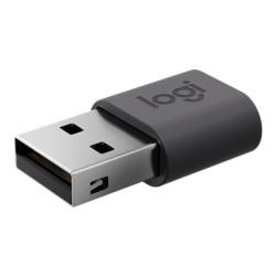 Logitech - Adaptador USB - USB (M) a 24 pin USB-C (H) - USB 2.0 - 5 V