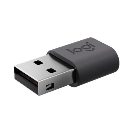 Logitech - Adaptador USB - USB (M) a 24 pin USB-C (H) - USB 2.0 - 5 V
