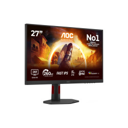 AOC Gaming Q27G4ZR - Monitor LED - 27" - 2560 x 1440 QHD @ 240 Hz - Fa