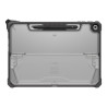 UAG Plyo Series - Carcasa trasera para tableta - hielo, ceniza - para