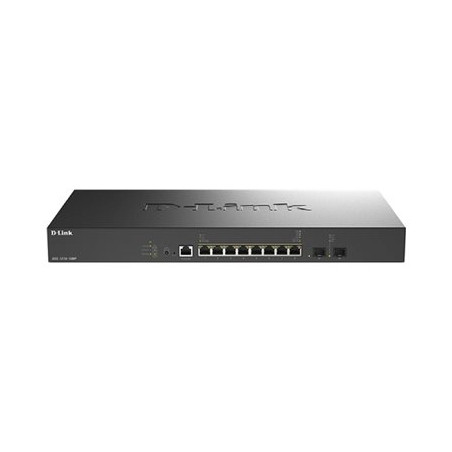 D-Link DXS 1210-10MP - Conmutador - Gestionado - 8 x 10GBase-T + 2 x 1
