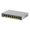 NETGEAR Easy Smart GS108EPP - Conmutador - alta potencia - L3 - inteli