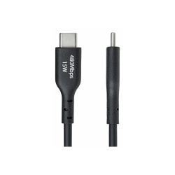 StarTech.com 6in (15cm) USB-A to USB-C Charging Cable, Charger Cord -