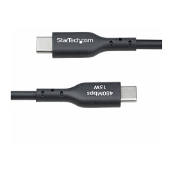 StarTech.com 6in (15cm) USB-A to USB-C Charging Cable, Charger Cord -