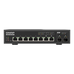 QNAP QSW-L3208-2C6T - Conmutador - Gestionado - 2 x 10 Gigabit SFP+ +
