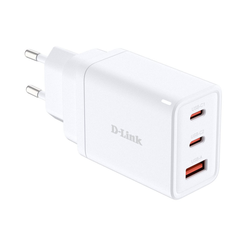 D-Link DCP-651 - Adaptador de corriente - GaN - 65 vatios - 5 A - PD 3