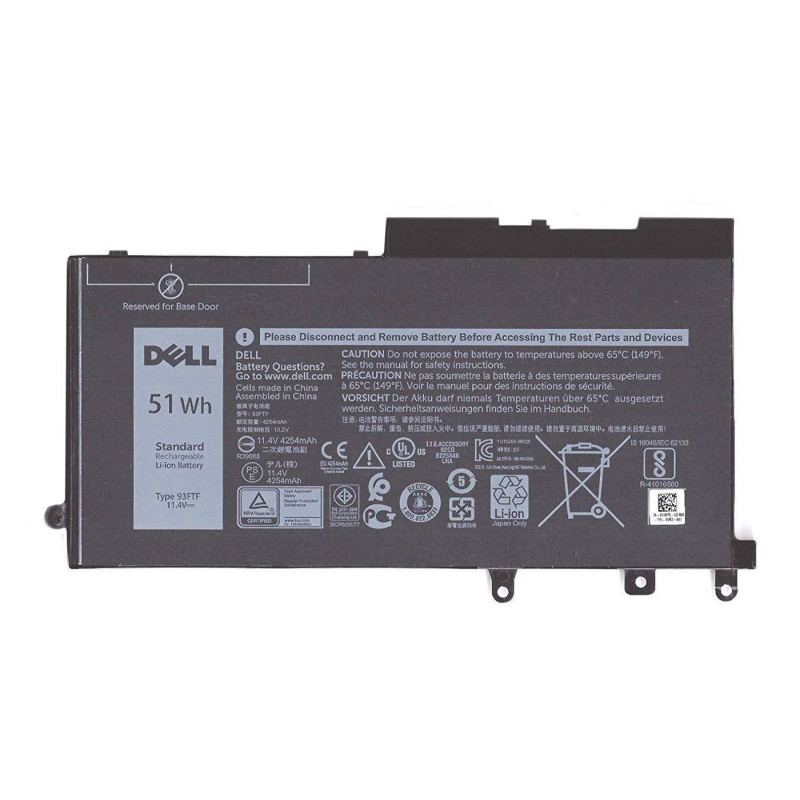 Battery, 51WHR, 3 Cell,