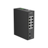 D-Link DIS 100G-10 - Conmutador - sin gestionar - 8 x 10/100/1000 + 2