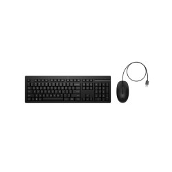 HP 225 - Juego de teclado y ratón - ambidextro, diseño de 3 zonas, rec