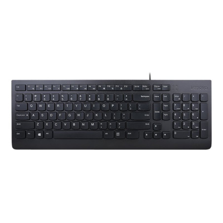Lenovo Essential Wired Keyboard (Black) - Spanish 172